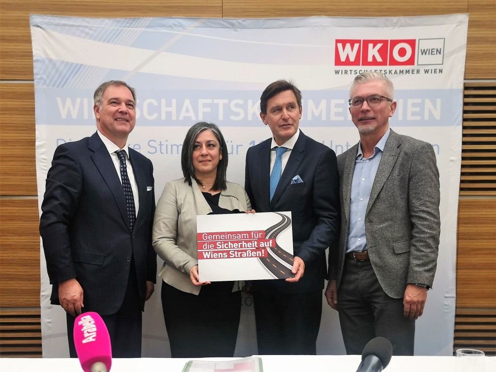 Eine Million Euro der Stadt Wien für LKW-Abbiegeassistent